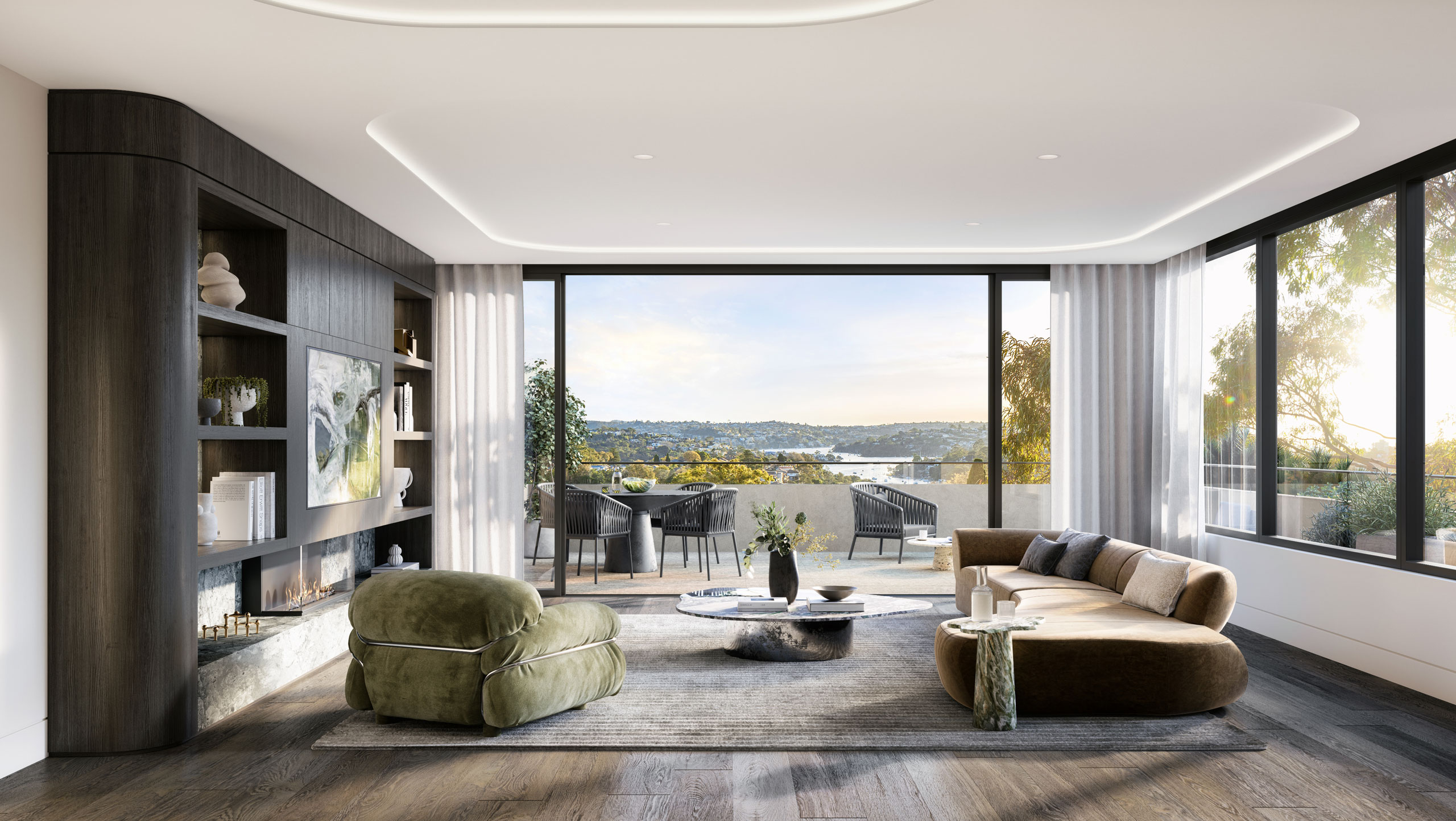 Penthouse with Harbour View
